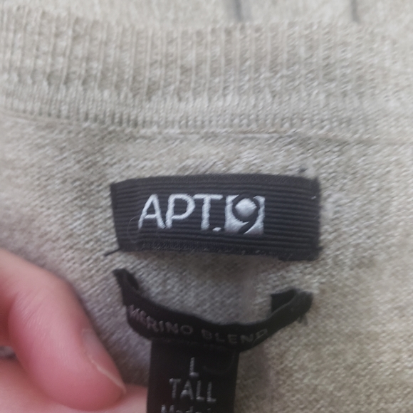 BUNDLE of 3 Mens size L tall sweaters - Picture 5 of 7